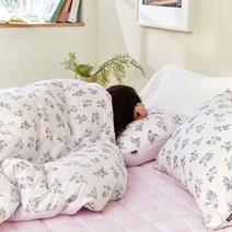 [파르페by알레르망] 엠버 워싱면 차렵이불세트 SSS