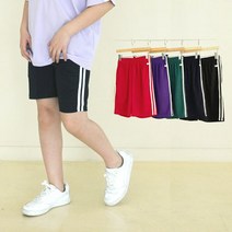 주니어 반바지 여름 매쉬 5컬러 츄리닝 남녀 초등학생부터 성인까지
