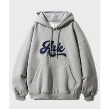 JEMUT 아크 롤링 오버핏 기모 후드 3종 그레이 SOHD2469 Ark Rolling Overfit Napping Hood Gray SOHD2469