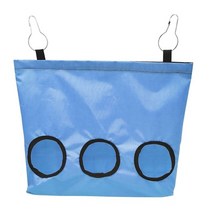 소동물 용품 기니피그 잔디 홀더 w/후크 작은 동물 애완 친칠라 그레이저 씹기 Pr, [01] L, [02] blue