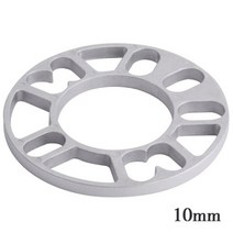 1PCS 범용 자동차 휠 타이어 스페이서 어댑터 Shims 플레이트 적합 4x100 4x114.3 5x100 5x108 5x114.3 5x120, 10mm