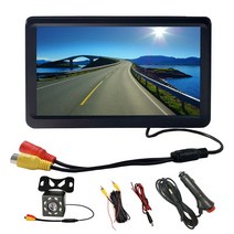 15인치터치모니터 15인치 모니터 휴대용 소형 7 인치 tft lcd 화면 자동차 hd, 12led 캠으로