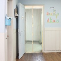 셀러허브 생활리빙 고급 문모기장(아이보리)(100cm) / 해충방지 방충망, 기본