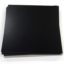 비점착 사각데코타일 3T 솔리드블랙 (T2322), 45.7mm×45.7mm(16장)1평, 사이즈:45.7mm×45.7mm(16장)1평