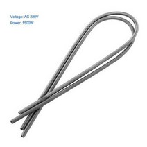 니크롬선 열선 0.1 1mm 0.5mm 2개/대 AC 220V 1500W 가마로 가열 요소 코일 높은 저항 와이어 Restring 히, 01 2pcs 1500W