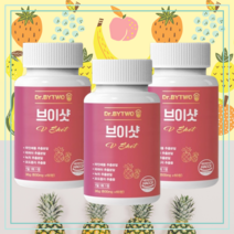 닥터바이투 브이샷 브로멜라인 bromelain 600mg 부종 붓기 파인애플추출물 6개월, 1개
