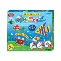 [123702]6000 비즈데코(6색), 혼합색상, 1개