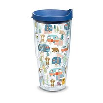 터비스 단열 텀블러 랩과 블루 뚜껑이 있는 16oz Mug 1353802, 24 oz_블루/XL