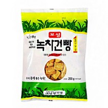 몸에 좋은 보성 녹차건빵 200g 건강식 과자, 쿠팡 1