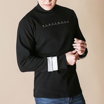 하트비트 남성용 터틀 메럿츠 슬림핏 남자 긴팔티셔츠 커플 폴라티 단체복