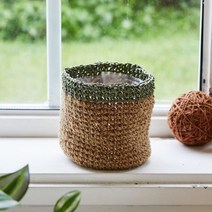 [모던하우스] 그린보더 쥬뜨 니팅 팟 S D13 x H10_AF0522011, 색상:옵션없음