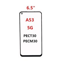 오포 A31 A32 A33 A51 A52 A53 A54 A55 4G 5G 터치 패널 LCD 디스플레이 아웃 유리 부품 + OCA, 07 A53 5G