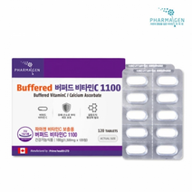 파마젠 버퍼드 비타민C 1100 1500MG X 120정 X 12박스 중성비타민C 항상화
