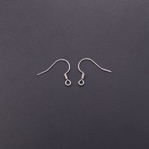 비즈공예 원석 쥬얼리 귀걸이 프랜치 후크고리 귀 와이어 믹스 드리블 귀고리 스테인레스 스틸 여성 100 피, 01 Size 4