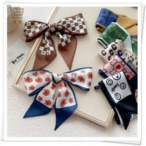 스프링 실크 방도 스카프 쁘띠 미니 목스카프 봄