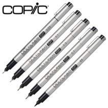 코픽 SP 멀티라이너 블랙 낱개 드로잉펜 / 옵션선택, 블랙 Brush