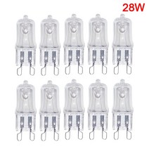 광파 오븐 레인지오븐 전구 G9 고온 스팀기 조명 10 개 25w 40w, 02 28W