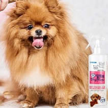 강아지 뿌리는 트리트먼트 베이비파우더향 300ml 린스 털엉킴방지 미스트