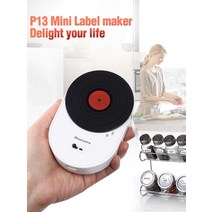 도트프린터 인쇄기 영수증 사무용 송장 다용도 라벨 Milestone Meihengtong MHT-P13 Portable Pocket small, 03 P13 5 rolls12x30_03 AU 플러그