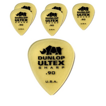 던롭 Ultex Sharp 기타픽크 0.90mm, 6개