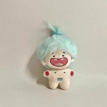 무속성 솜인형 미니 봉제 스타 맞춤형 피규어 면 팬 10cm, 3.파란
