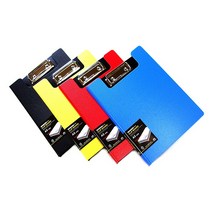 포밍 레포트화일 3 Layer 발포원단 크립보드 영수증철 계산서철 전표철 A5, 적색