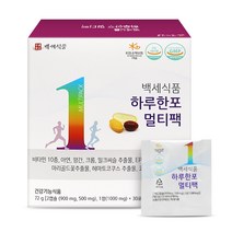 백세식품 하루한포 멀티팩, 4+1박스, 30포