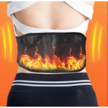 다이소 허리보호대 벨크로형 스트랩형 허리 보호용품 밴드형 복대 의료용 척추 디스크 지지대, L