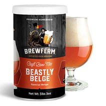 Brewferm Beastly Belge (Special Belge) Beligan Homebrew Craft Beer Mix - makes 12 liters or 3 gallon, 1