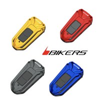 혼다 PCX 21년부터 스마트키 리모콘 케이스 바이커즈, 블랙, 1개
