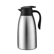 테이블 보온보냉 포트 2.0L 스텐 보온보냉 주전자, 실버, 1.6L