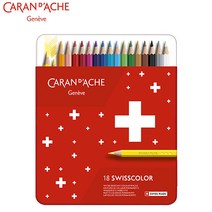 까렌다쉬 입문용 유성색연필 스위스컬러 18색/SWISS COLOR