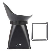 카메라 줌 뷰파인더 렌즈 액세서리 2.8x lcd 화면 돋보기 뷰어(sunshade extender hood 포함) nikon for sony(v1 플러그)