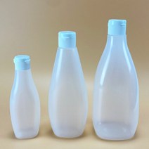 [5개 ]PE 300 600g 1kg 반투명 튜브 케찹통 마요네즈 공병 소스통 드레싱용기, 1kg (30파이 스크류캡)-5개묶음