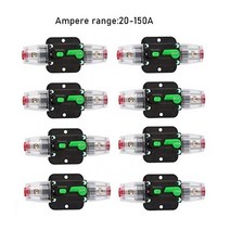 Rv 캐러밴 캠핑카 카라반12V-36V DC 20A 30A 40A 50A 60A 자동차 트럭 오디오 수정 스테레오 앰프 회로 차, 01 100a
