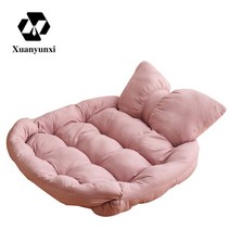 Xuanyunxi강아지집 사계절 공용 매트 강아지침대 소형 테디비베어 강아지 침대 고양이집 애완용품, 핑크색