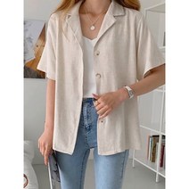 앙탈 여자린넨반팔자켓(0316 6500)