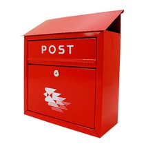 POST 미니 우체국 우체통 대/철제/소식함/건의함/국산/인테리어/우편함, POST 미니 우체국 우체통 대