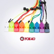 FOX40 CLASSIC CMG(줄포함) 115dB, 1) 화이트