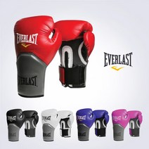 EVERLAST 프로 스타일 엘리트 트레이닝 글러브, 레드