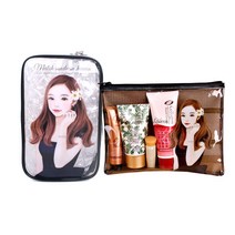 레브 투명파우치+메쉬파우치 set