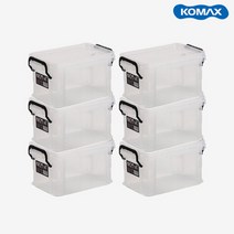 코멕스산업 네오박스30(3L) 6개, 혼합 색상, 6개입