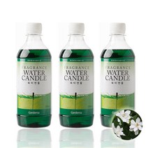 액상향초 워터캔들 500ml X 4병 + 전용심지 + 점화기, 가데니아