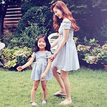 코코드림 607 블루 멜로디 원피스 비치원피스 커플원피스