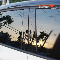 레이스텍 QM3 B필러 기둥몰딩 미러플레이트(6p), QM3 B필러(6p)