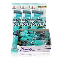 도루코 터치3 일회용면도기 3중날, 15개, 1개입