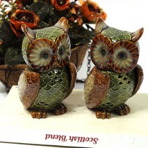 부부부엉이 캔들홀더 세트A
