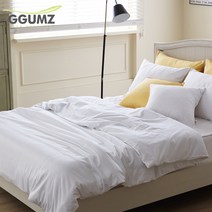 꿈즈 모던솔리드 이불커버, 스노우화이트