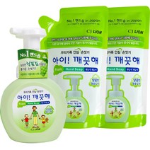 아이깨끗해 청포도(용기250mlx1개+리필200mlx2개), 650ml, 1세트