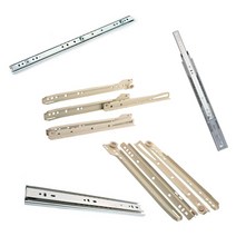 철부자 서랍레일 백색레일 2단레일 3단레일 광폭레일, 3단레일 (일반형) 45폭 300mm (2개 1조)